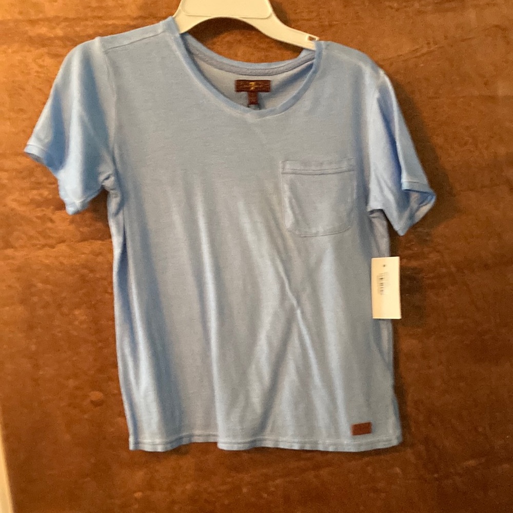 7 for all Mankind boys shirt with pocket